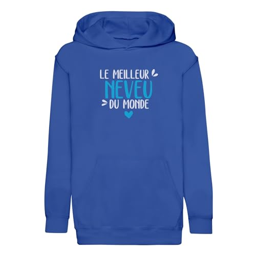 Sweat à capuche enfant pour week-end en famille Le Meilleur Neveu