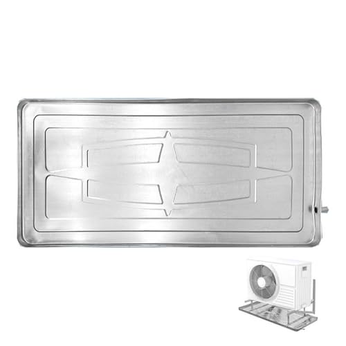 Kit di scarico per condizionatore d'aria a parete, sistema di drenaggio senza perdite, con tubo, ideale per unità AC, 84 x 38 x 3 cm, durevole e facile da installare