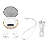 Niewidoczne Słuchawki Douszne Mini Bluetooth do Spania Izolujące Hałas Bezprzewodowe Bluetooth 5.3 z Etui