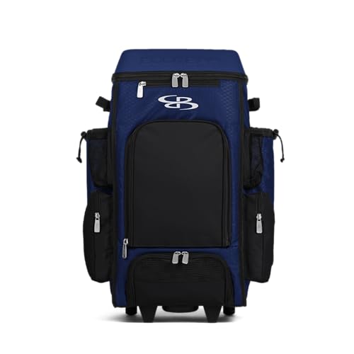 Boombah DEFCON Superpack Rolling Bat Bag Royal Blue/Black/Royal Blue