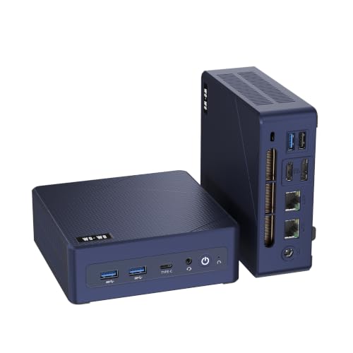 Image of wo-we H8 AI Mini PC, Intel Wildcat Lake Core 3 304, 8GB LPDDR5, Dual LAN