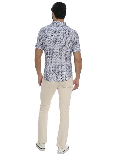 Robert Graham Men's Vance Short Sleeve Woven Shirt4