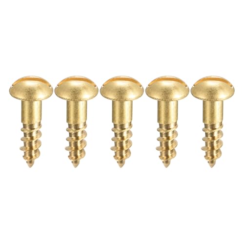 Vis à bois M4 x 12 mm cuivre pour restaurer vos meubles de maison