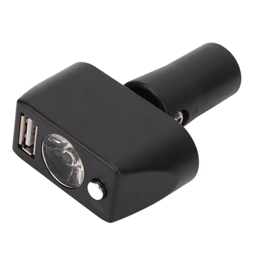 Asuinxurr Luz de silla de ruedas eléctrica XLR de 3 con carga USB, ajustable, control de iluminación LED para sillas de ruedas