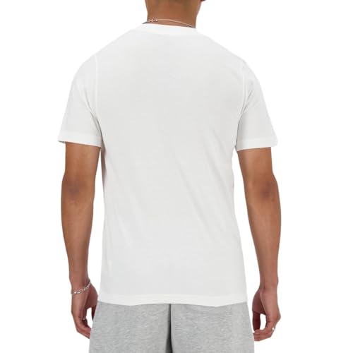 New Balance Camiseta de Manga Corta Hombre MT41502 WT Blanco