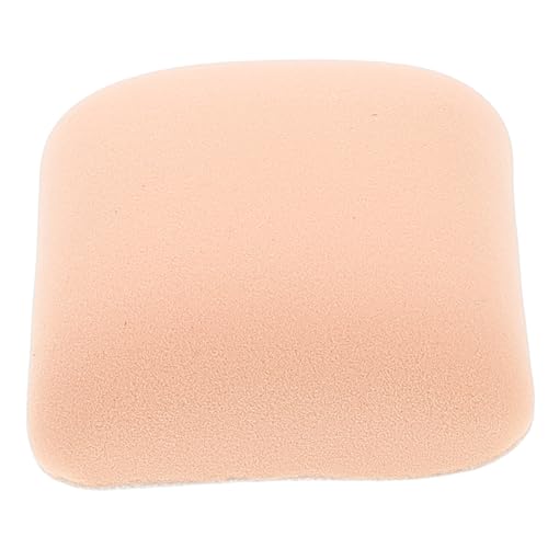 EXQUIMEUBLE 1 Juego Hojaldre De Malvavisco Bocanada De Poder Soplo De Cojín De Base Cojín De Maquillaje Mini Soplo De Polvo Almohadilla Soplo De Polvo Facial Soplo De Base Esponja Beige