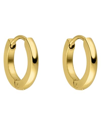 PURELEI® Ike Ohrringe (Gold) – Damenohrringe aus langlebigem Edelstahl...