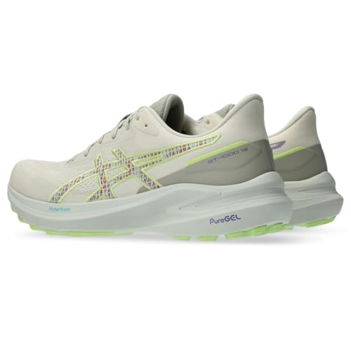 ASICS ASICS Men's GT-1000 13 Trail Running Shoes, 12, Nature Bathing/Lime Green