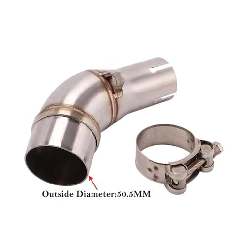 Tuyau d'échappement moto Kawasaki Z250SL pour balades et sorties 51mm - 2