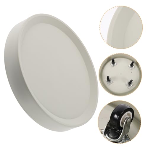 VICASKY Vassoio per Piante con Ruote Supporto Resistente per Vasi di Fiori Vassoio per Fioriera con Rotelle Design Pratico per Casa e Giardino