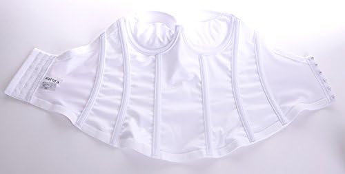 [アウローラ] aurora日本製ロングビスチェ 胸パット2点セット モカベージュ ブライダルインナー 花嫁 ウェディングドレス