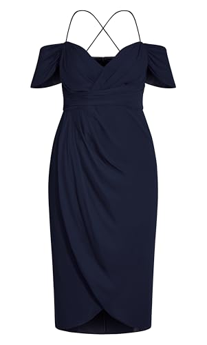 Image of City Chic Women's Plus Size Dress - Entwine Maxi