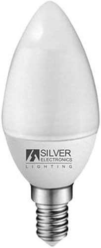 Silver Electronics Ampoule LED ECO Bougie, puissance : 5 W, culot : E14, volts :