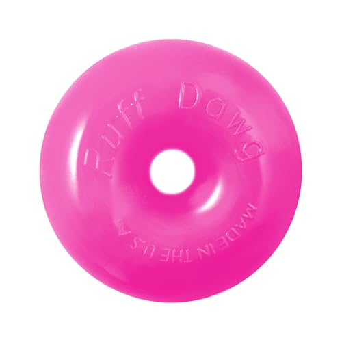 Ruff Dawg Dawg-Nut XL – Donut-Shaped Dog Toy – Bouncy, Floating Fetch Toy for Aggressive Chewers – Ideal for Teething Puppies & Outdoor Play – Weatherproof & Washable