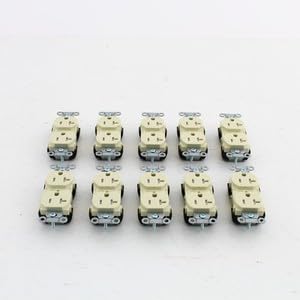 #US CBRS20LATR Lt Almond Commercial Tamper Resistant 5-20R Receptacles 10pcs