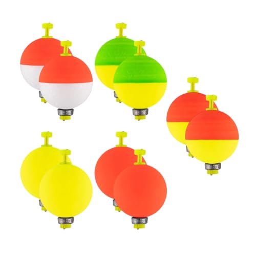 WUYJI Bouchons, flotteurs et bobbers, Lot de 10...