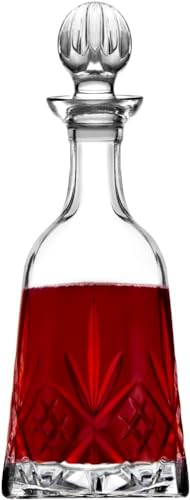 Image of Godinger Wine Decanter, Whiskey Decanter, Dublin Crystal Collection