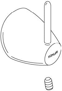 KOHLER 76812-CP Protect The Genuine Part, Polished Chrome