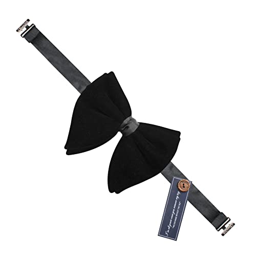 Image of PELUCHE Premium Black Bow tie for Men