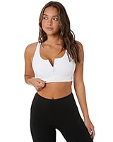 Lorna Jane The One Sports Bra, White, Small