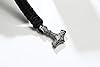 Thor's Hammer Mjolnir Viking Bracelet Braided Paracord Rope Scandinavian Norse Mjolnir Wristband Viking jewellery for Men #4