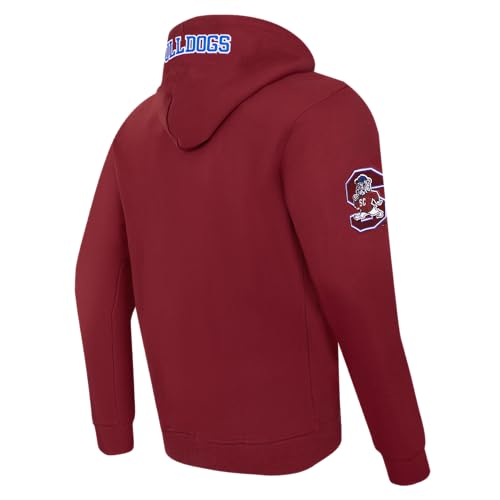 Image of Pro Standard Mens College Classic Chenille Cotton Double Knit Full Zip Hoodie