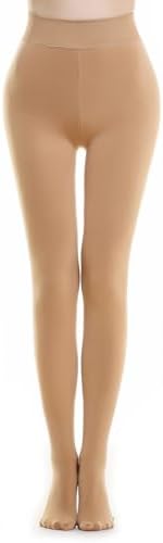 Blostirno Women's Fleece Lined Tights Thermal Pantyhose Leggings Opaque Winter Warm Thick Stockings Tights