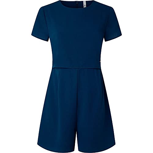 Pepe Jeans Damen Pernella Jumpsuit, Blau (Ozean), 36