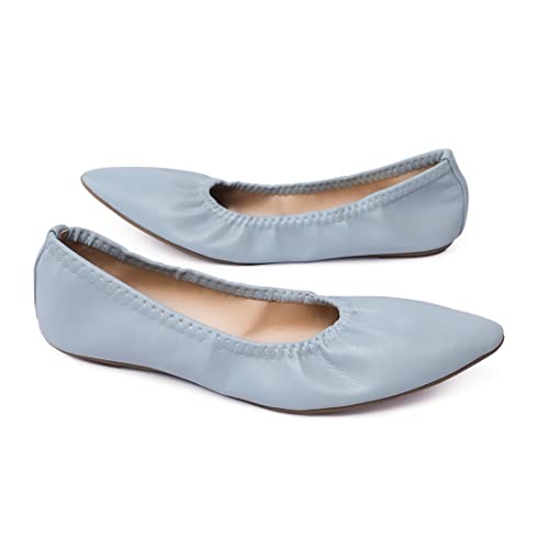 Image of Women's Ballet Flat Slip On Flats - Classic Casual Dress Shoes, Foldable Portable Travel Ballet Walking Shoes