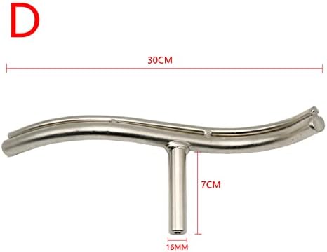 Woodturning Lathe Tool Rest For Wood Lathe Woodworking Special-Shaped Lathe Curved Turning Tools Lathe Tool Rest (D Type)
