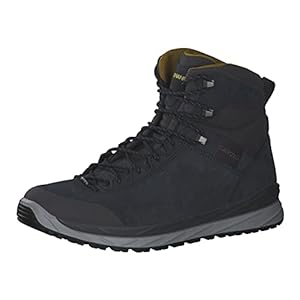 LOWA Schoenen laarzen Malta GTX Mid outdoorschoen treklus op de hiel bergbeklimmers leer / textiel combinatie elegante vrije tijd uni