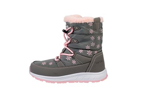 Lurchi Botas de nieve Alby-TEX, Rosa grisácea., 28 EU