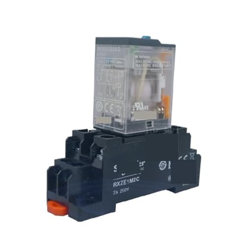 Relais RXM2CB2BD DC24V base voyant lumineux 8 broches 10A Schneider