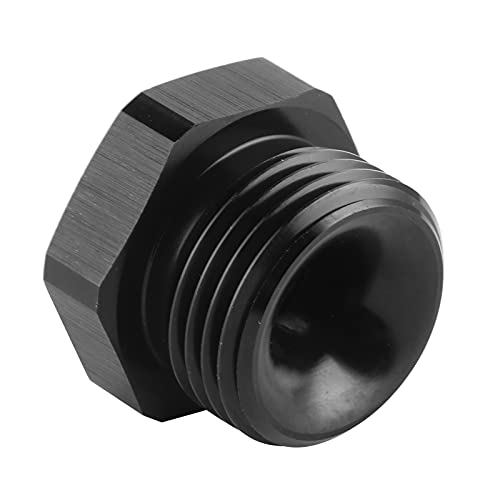 Tapón AN-10 ORB macho aluminio rosca recta junta NBR 4