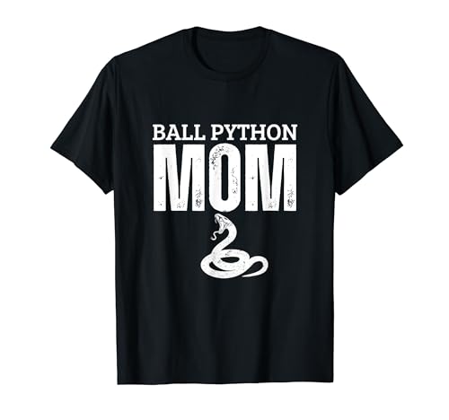 Ball Python Mom Funny Reptile Women Snake T-Shirt