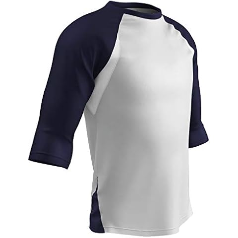 Camiseta de béisbol Champro de Manga 3/4 de poliéster Cover