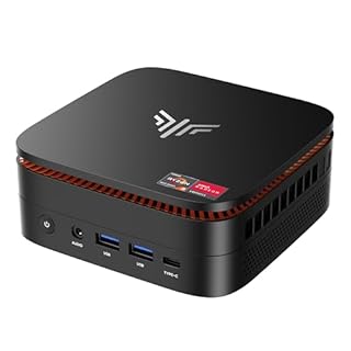 NiPoGi Pinova P1 Mini PC ΑΜD 4300U(Max 3.7GHz, 4C/4T, Migliore 3500U/N150/N97),16GB DDR4 256GB SSD Desktop Computer, Triplo Display DP 1.4+HDMI 2.0+USB3.2 Type-C 4K@60Hz/WiFi 5/BT4.2 Radeon Graphics