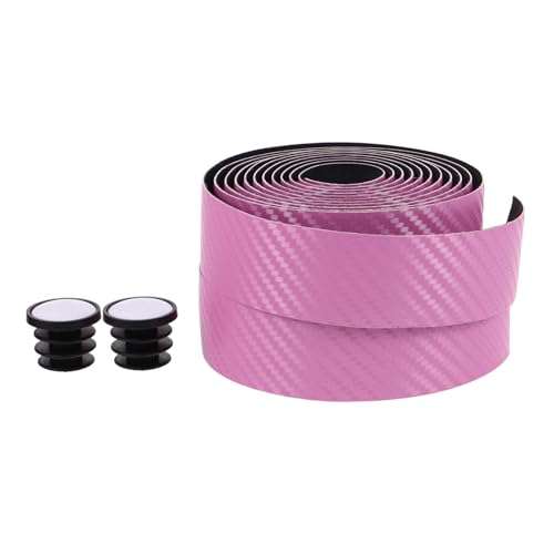 LEDMOMO 2 セット自転車ハンドルテープ ロードバイク用高弾性防滑グリップテープ 衝撃吸収設計で手の疲労軽減 サイクリング快適性向上に適合