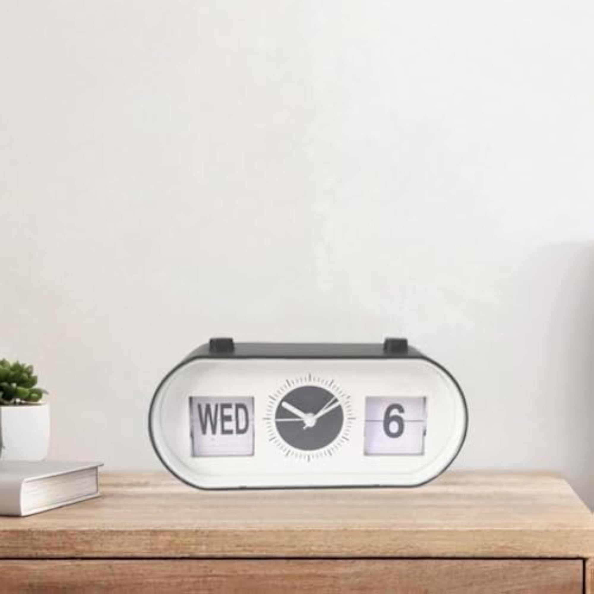 Manual Flip Clock Convenient Desk Alarm Clock