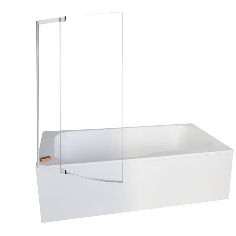 Baignoire bain-douche JACOB DELAFON Malice 170x90 - Gauche - Acrylique encastré - Antidérapante - Accès facilité - Pieds réglables + Pare-bain