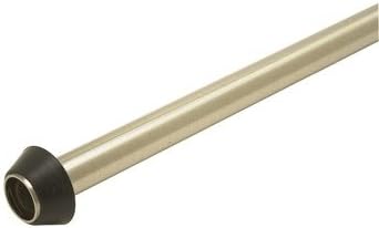 12" Rigid Supply Tube Finish: Matte Black