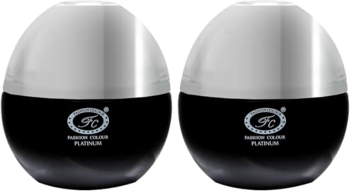 Image of FASHION COLOUR Platinum Water-based Moisturizer Primer | Lightweight Moisturiser Primer to Brighten Skin, Enhance Glow | Gives Non-Greasy Fresh Glowing Skin - For Men & Women | 45g (Pack of 2)