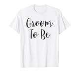 Ce t-shirt Groom To Be pour homme est un joli cadeau pour les mariés lors de leur enterrement de vie de garçon, fête de mariage, enterrement de vie de garçon, Noël et Thanksgiving. Les futurs mariés vont adorer porter ce t-shirt lors de leurs achats pour leurs besoins de mariage.