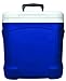 Igloo Ice Cube 60 Quart Roller Cooler, Ocean Blue
