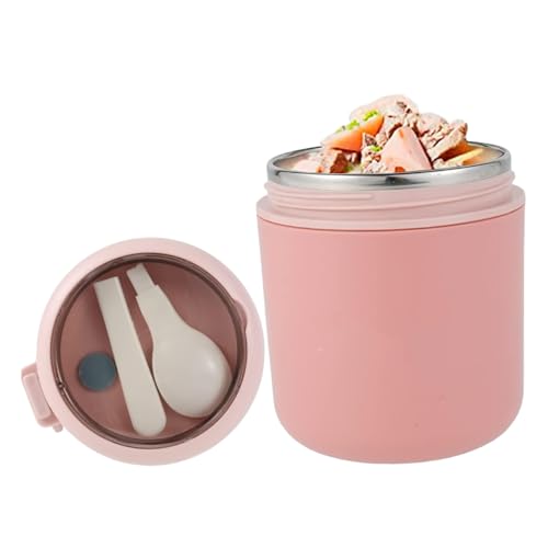 Recipientes para mantener la comida caliente con boca ancha apto para microondas 4