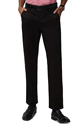 Image of Peter England Brown Formal Trousers