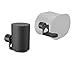 ynVISION.DESIGN Pair of Adjustable Wall Mount Brackets Compatible with SONOS ERA 100 and ERA 300 | Tilts, Swivels and Rotates | Black | 2 Pack