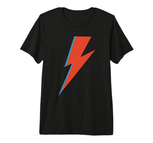 Lightning Bolt as Worn by Ziggy Rock Classic Music Sane 70s Premium T-Shirt