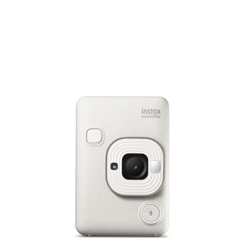Fujifilm Instax Mini LiPlay Hybrid Instant Camera (White)