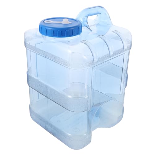 Bidon portable anti-fuite SOIMISS avec réservoir d'eau camping 15l pour la maison